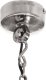 Lampa wisząca vidaXL Lampa wisząca, 25x25x136 cm, aluminium 5