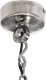 Lampa wisząca vidaXL Lampa wisząca, 29x29x153 cm, aluminium 6