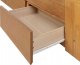 Beliani Łóżko wysuwane drewniane 90 x 200 cm jasne CAHORS 11