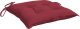 vidaXL Poduszki na palety, 6 szt., winna czerwień, 50x50x7 cm 5