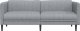 vidaXL Sofa trzyosobowa, jasnoszara, tkanina 4