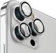 Uniq UNIQ Optix Aluminium Camera Lens Protector iPhone 14 Pro 6.1" / 14 Pro Max 6.7" sterling silver szkło na obiektyw aparatu z aplikatorem 1