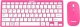 Klawiatura Pantone Keyboard Con Pink 2
