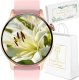 Smartwatch Rubicon Zegarek SMARTWATCH Rubicon KF10 różowy KOMUNIA 1