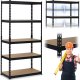 Humberg Regał metalowy magazynowy 183 x 90 x 45 cm Humberg HR-700 czarny 1