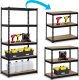 Humberg Regał metalowy magazynowy 183 x 90 x 45 cm Humberg HR-700 czarny 7