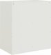 vidaXL vidaXL Szafka boczna, biała, 67x39x73 cm, stal 9