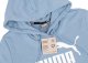 Puma Bluza damska Puma ESS Logo Hoodie niebieska 586797 20 S 4