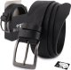Beltimore Pasek męski skórzany premium szeroki 4 cm skóra licowa Beltimore czarny E36 1