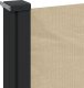 vidaXL vidaXL Zwijana markiza boczna, beżowa, 120x500 cm 6