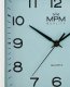 MPM Zegar ścienny MPM E01.4234.31 22 cm czytelny cichy 2
