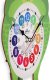 MPM Zegar ścienny dziecięcy krokodyl MPM E05.4468.C 20 x 55 cm 5