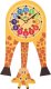 MPM Zegar ścienny dziecięcy żyrafa MPM E05.4468.D 21 x 55 cm 1