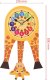 MPM Zegar ścienny dziecięcy żyrafa MPM E05.4468.D 21 x 55 cm 7