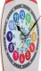 MPM Zegar ścienny dziecięcy rakieta MPM E05.4468.B 20 x 55 cm 5