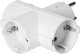 Orno Rozgałęźnik Orno OR-AE-13184(GS) 3x2P+Z Schuko biały 2