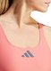 Adidas Kostium kąpielowy damski adidas 3 Bar Logo Swimsuit różowy IQ3985 44 2