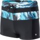 AquaWave Męskie bokserki kąpielowe Aquawave Tahu black/sea print rozmiar M 2