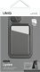 Podstawka Uniq Lyden DS magnetyczny portfel RFID i stojak na telefon szaro-czarny/charcoal grey-black 18