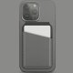 Podstawka Uniq Lyden DS magnetyczny portfel RFID i stojak na telefon szaro-czarny/charcoal grey-black 2