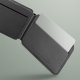 Podstawka Uniq Lyden DS magnetyczny portfel RFID i stojak na telefon szaro-czarny/charcoal grey-black 5