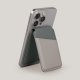 Podstawka Uniq Lyden DS magnetyczny portfel RFID i stojak na telefon szaro-czarny/charcoal grey-black 8