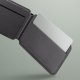 Podstawka Uniq Lyden DS magnetyczny portfel RFID i stojak na telefon szaro-czarny/charcoal grey-black 10