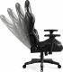Fotel Diablo Chairs X-Ray 2.0 Small Size czarno-biały 4
