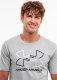 Under Armour Koszulka męska Under Armour GL Foundation Uodate SS szara 1382915 011 XL 2