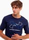 Under Armour Koszulka męska Under Armour GL Foundation Uodate SS granatowa 1382915 410 XL 3