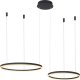 Lampa wisząca Azzardo Lampa HALO PENDANT 80+60 CCT BK + REMOTE CONTROL 3