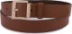 Beltimore Skórzany pasek damski do spodni sukienki brązowy skóra nat 3 cm Beltimore D67 4