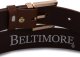 Beltimore Skórzany pasek damski do spodni sukienki brązowy skóra nat 3 cm Beltimore D67 5