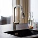 Bateria kuchenna KFA DUERO PURE STYLE PULL-OUT BATERIA KUCHENNA Z FUNKCJĄ FILTRACJI WODY I WYCIĄGANĄ WYLEWKĄ + ZESTAW FILTRUJĄCY PROFINE LILAC S, INOX 2