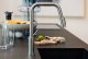 Bateria kuchenna KFA DUERO PURE STYLE PULL-OUT BATERIA KUCHENNA Z FUNKCJĄ FILTRACJI WODY I WYCIĄGANĄ WYLEWKĄ + ZESTAW FILTRUJĄCY PROFINE SILVER S, CZARNA 6