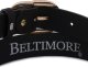 Beltimore Skórzany pasek damski do spodni sukienki czarny skóra nat. zamszowa 3 cm Beltimore E50 6