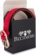 Beltimore Skórzany pasek damski do spodni sukienki czerwony skóra nat. zamszowa 3 cm Beltimore E51 6