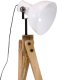 Lampa podłogowa vidaXL Lampa stojąca, 25 W, biała, 45x45x120 cm, E27 7