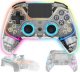 Pad Deltaco PS4/PC Controller wireless/BT transparent 1