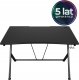 Biurko Deltaco Deltaco Gaming Tisch DT210B Metallbeine schwarz 10