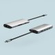 HUB USB Satechi Adapter Satechi USB-C Multiport 8K USB-C / USB-C, HDMI, 3xUSB-A 3.2 Gen 2 10Gbps, USB-A 3.2 Gen 1 5Gbps, SD/TF space gray 6