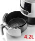 Frytkownica beztłuszczowa Haeger Frytkownica na gorące powietrze Haeger AF-D42.007A Biały 1500 W 2