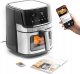 Frytkownica beztłuszczowa InnovaGoods Frytkownica Bezolejowa InnovaGoods Airfryer 1700 W 6,5 L 13