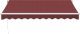 vidaXL vidaXL Ręcznie zwijana markiza, burgundowa, 300x250 cm 3