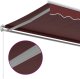 vidaXL vidaXL Ręcznie zwijana markiza, burgundowa, 300x250 cm 6