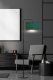 Lampa podłogowa Emibig Zielona lampa stojąca z abażurem do salonu sypialni E27 5