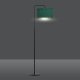 Lampa podłogowa Emibig Zielona lampa stojąca z abażurem do salonu sypialni E27 8