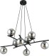 Lampa wisząca Emibig Elegancki żyrandol do salonu ze szklanymi kloszami - 4 kolory 3