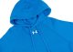 Under Armour Bluza z kapturem kangurka męska Under Armour Rival Fleece Hoodie niebieska 1379757 406 M 3