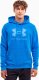 Under Armour Bluza z kapturem kangurka męska Under Armour Rival Fleece Logo HD niebieska 1379758 406 2XL 1
